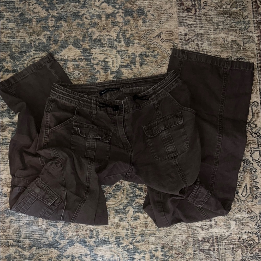 Brandy Melville Women's Gray Cargo Pants